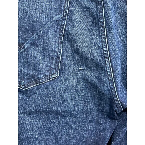 Hudson Jeans 38x35 Blake Slim Straight High Rise Dark Wash Preppy Academia - Picture 8 of 11